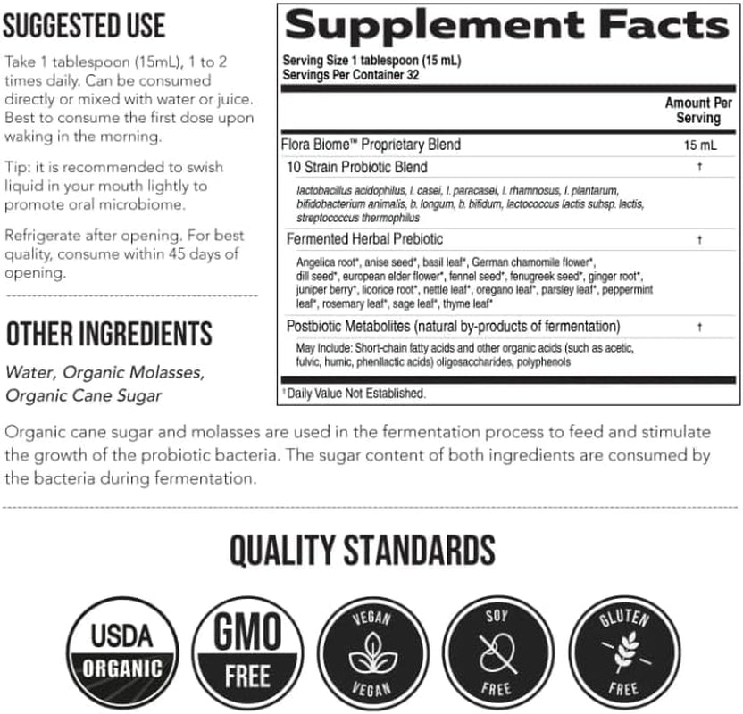 Flora Biome Complete Gut Health Probiotic Blend