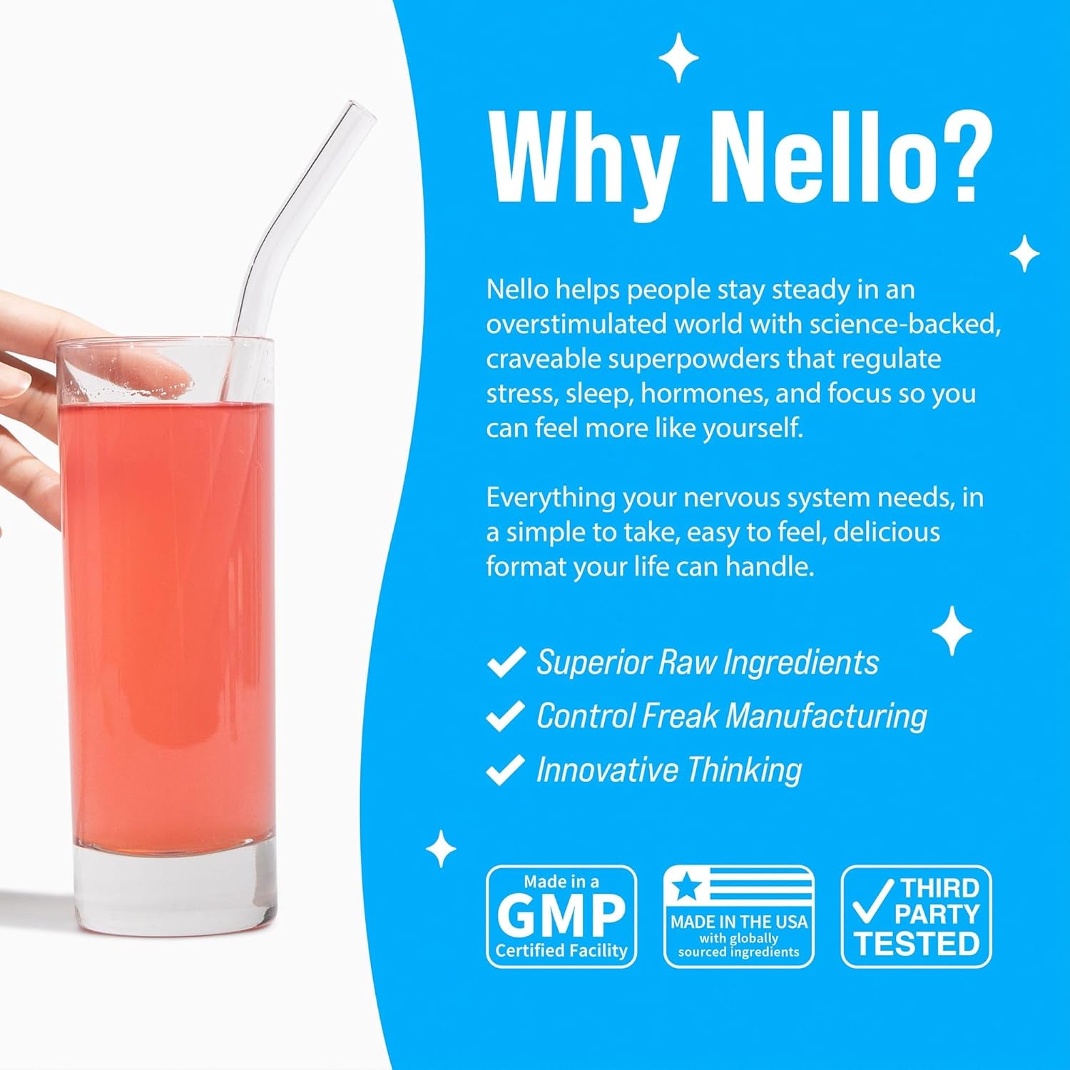 Supercalm Powdered Drink Mix