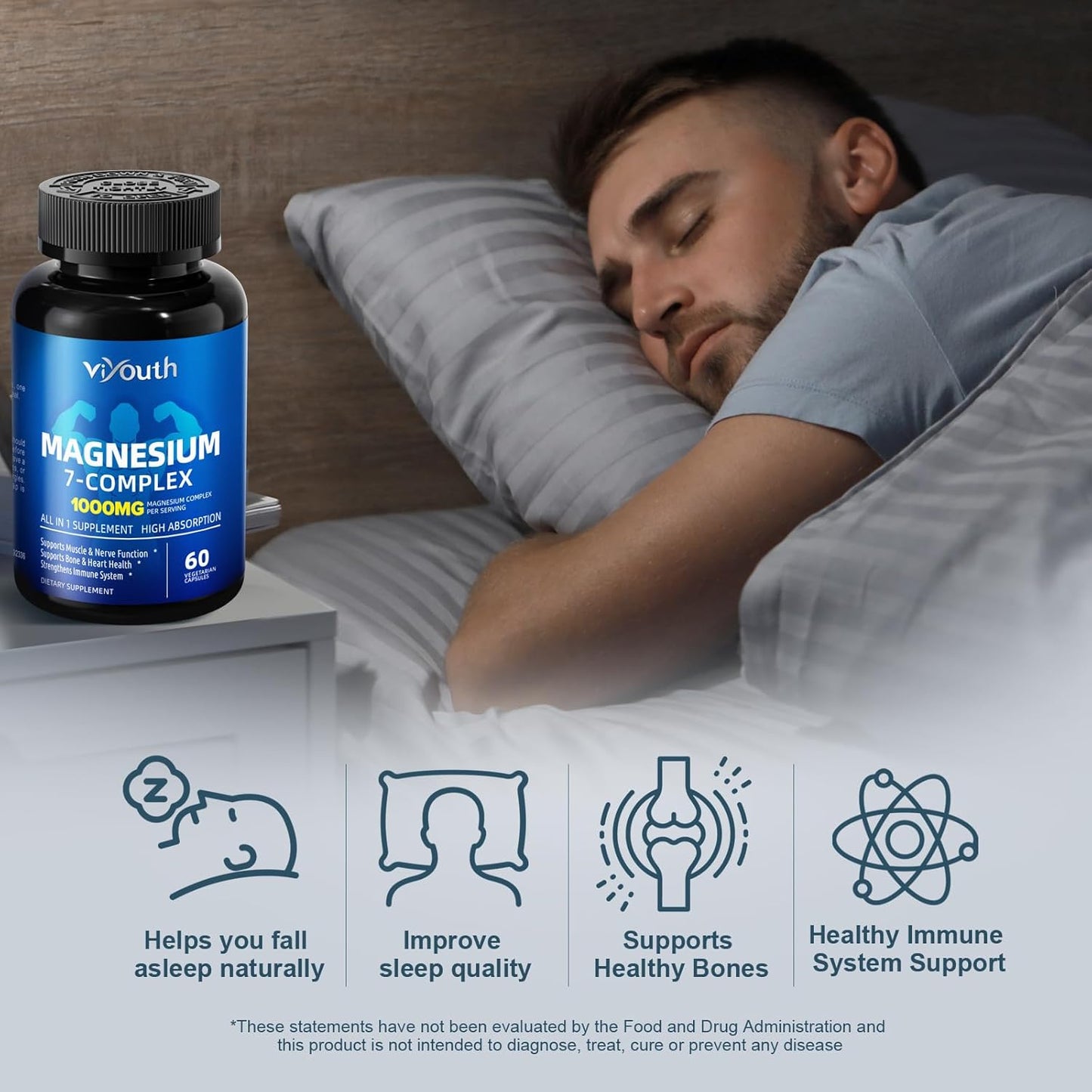 Magnesium 7 Complex Supplement