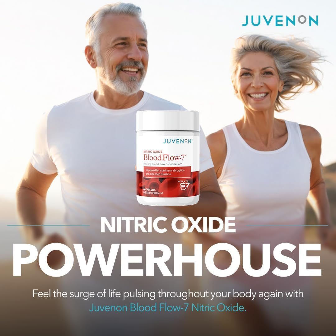 Bloodflow-7 Nitric Oxide Supplements for Men & Women